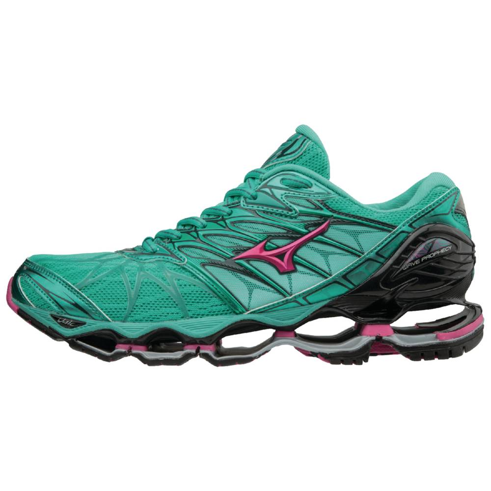 Tenis Para Correr Mizuno Wave Prophecy 7 Para Mujer Verdes 2478106-EW